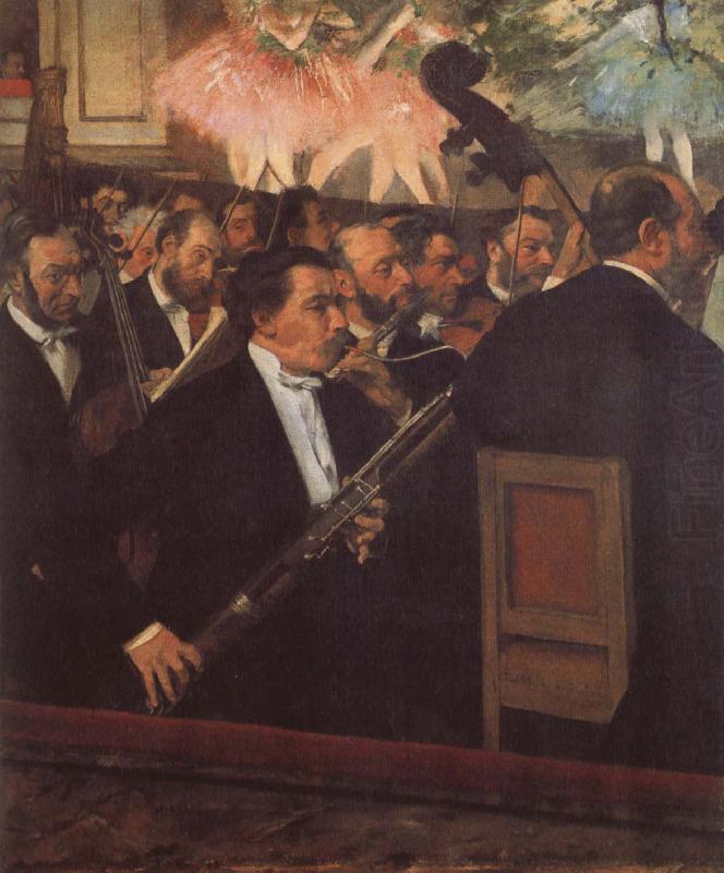 Edgar Degas The Opera Orchestra china oil painting image